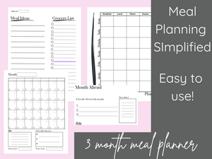 Nutrition Planner; Nutrition Planning Simplified